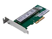 Lenovo ThinkStation M.2 SSD Adapter - Interfaceadapter - M.2 - M.2 Card - lavprofil - PCIe 3.0 x4 - for ThinkCentre M75t Gen 2; ThinkStation P310; P320; P330; P330 Gen 2; P340; P350; P410 4XH0L08579
