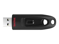 SanDisk Ultra - USB flashdrive - 64 GB - USB 3.0 (pakke med 3) SDCZ48-064G-G46T