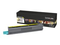 Lexmark - Højtydende - gul - original - tonerpatron LCCP - for Lexmark C925de, C925dte C925H2YG