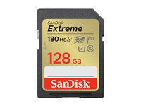 SanDisk - Flashhukommelseskort - 128 GB - Video Class V30 / UHS-I U3 / Class10 - SDXC UHS-I SDSDXVA-128G-GNCIN
