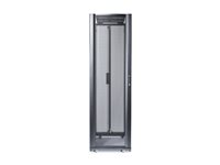 APC NetShelter SX Enclosure with Roof and Sides - Rack - sort - 48U - 19" - TAA-kompatibel AR3307