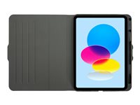 Targus VersaVu - Flipomslag til tablet - 360 roterende - polyurethan, termoplastisk polyuretan (TPU) - blå - 10.9" - for Apple 10.9-inch iPad (10. generation); iPad A16 Wi-Fi, A16 Wi-Fi + Cellular THZ93502GL