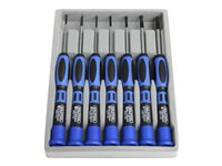 StarTech.com 7 Piece Precision Screwdriver Computer Tool Kit with Carrying Case - Screwdriver kit - CTK100P - Skruetrækker sæt CTK100P
