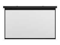 Multibrackets M Motorized Projection Screen Black Edition - Projektionsskærm - loftsmonterbar - motoriseret - 108" (274 cm) - 16:9 - Matte White - sort 7350022732636