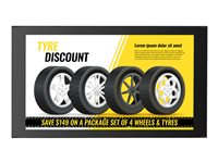 LG 22XE1J-B - 22" Diagonal klasse (21.5" til at se) LED-bagbelyst LCD paneldisplay - digital skiltning udendørs - fuld sol - webOS - 1080p 1920 x 1080 22XE1J-B