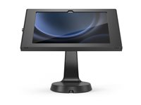 Compulocks Galaxy Tab S9/S9FE 10.9" Apex Enclosure Mast Counter Stand - Monteringssæt (indelukke, mastestativ) - for tablet - låsbar - metalramme - sort - skærmstørrelse: 10.9" - disk - for Samsung Galaxy Tab S9, Tab S9 FE 333B109GAPXB