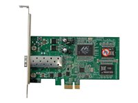 StarTech.com PCI Express Gigabit Ethernet Fiber Network Card w/ Open SFP - PCIe GbE SFP Network Card Adapter NIC - Fiber Optic SFP Adapter (PEX1000SFP2) - Netværksadapter - PCIe lavprofil - 1GbE - 1000Base-LX, 1000Base-SX - for P/N: GLCLHSMDSTTA, GLCSXMMDST, GLCSXMMDSTT, GLCTEST, MASFP1GBTXST, SFP1GELXST PEX1000SFP2