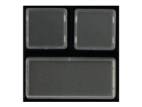 Active Key Replaceable key with keycap, Size 2x1 - Ekstra taster til tastatur - gennemsigtig - for P/N: AK-S100D-UW-B/112 AK-MXT-2X1-B