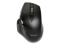 Targus - Mus - ergonomisk - antimikrobiel - højrehåndet - 7 knapper - trådløs - 2.4 GHz - trådløs modtager (USB) - sort AMW584GL