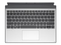 HP Premium - Tastatur - med ClickPad - bagbelyst - POGO pin - QWERTY - engelsk - for Elite x2 G8 55G42AA#ABB