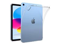 Insmat Crystal - Bagsidecover til tablet - termoplastisk polyuretan (TPU) - klar - for Apple 11-inch iPad Air M2 Wi-Fi, M2 Wi-Fi + Cellular, M3 Wi-Fi, M3 Wi-Fi + Cellular 652-1327