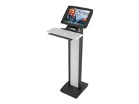 Compulocks Universal Keyboard Tray VESA Compatible - Komponenter til montering (tastaturbakke) - sort - monteringsgrænseflade: 100 x 100 mm - vægmonterbar, standermonterbar, indelukke - for Compulocks BrandMe VESA Brandable Floor Stand For Tablets, Space BrandMe Floor Stand UKBTRAYB