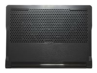 Targus Chill Mat - Stander til notebook - med 4-port USB 2.0 hub - sort, grå AWE81EU