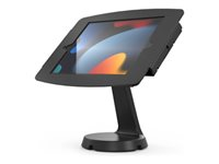 Compulocks iPad mini 8.3" Space Enclosure Mast Counter Stand - Monteringssæt (indelukke, mastestativ) - for tablet - låsbar - højglansaluminium - sort - skærmstørrelse: 8.3" - disk - for Apple iPad mini (6. generation), A17 Pro Wi-Fi, A17 Pro Wi-Fi + Cellular 333B830IPMSB