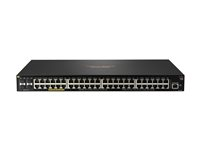 HPE Aruba 2930F 48G PoE+ 4SFP - Switch - L3 - Administreret - 48 x 10/100/1000 (PoE+) + 4 x Gigabit SFP (uplink) - monterbar på stativ - PoE+ (740 W) JL557A