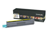 Lexmark - Højtydende - gul - original - tonerpatron - for Lexmark X925de, X925de 4, X925dte X925H2YG